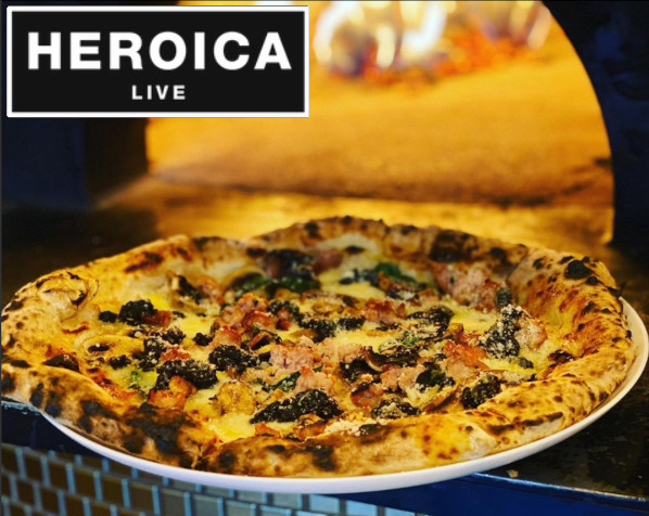Dinner for two at Heroica Live