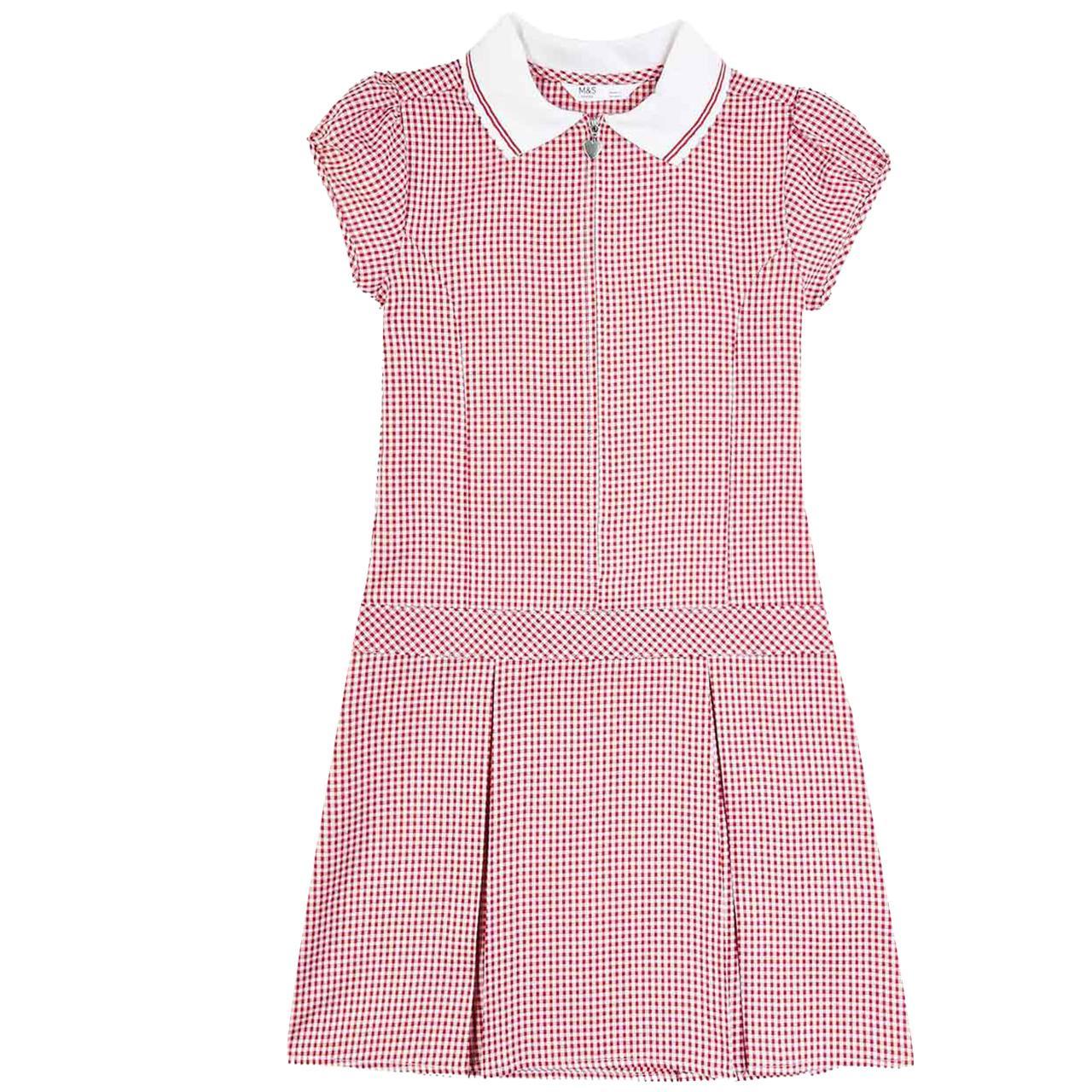 Summer dress - red gingham - M&S 11-12 Yrs