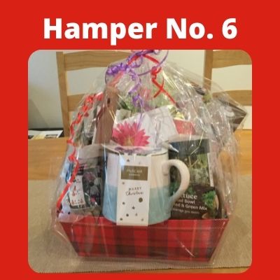 6. Gardening Hamper inc &#163;20 Squires vouchers