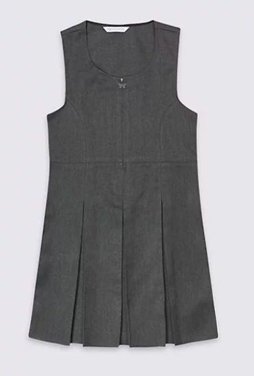 Grey Dress/Pinafore (Generic) 8-9 years