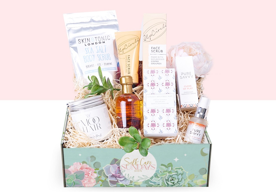 Self Care Sundays Box - It's what it says on the packet
