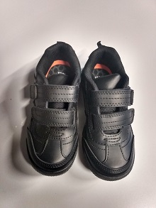 Boys Black School Shoes size 10