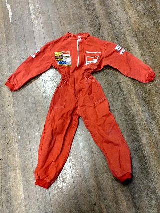 Racing driver/mechanic outfit age 7-8