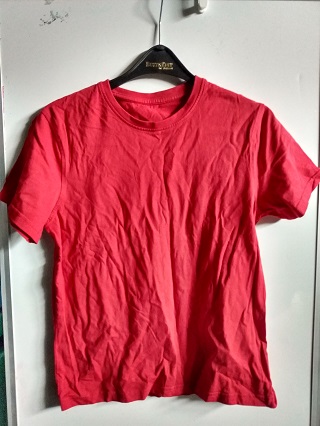 Red tshirt age 12-13