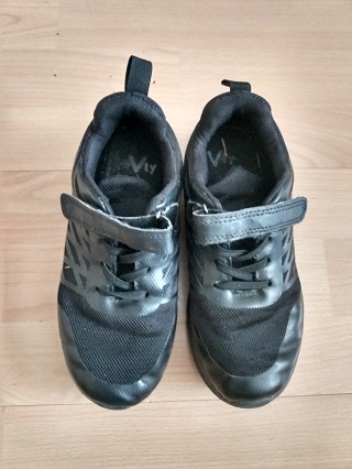 Black Trainers size 2