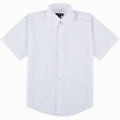 Boys short sleeved white shirt age 8-9