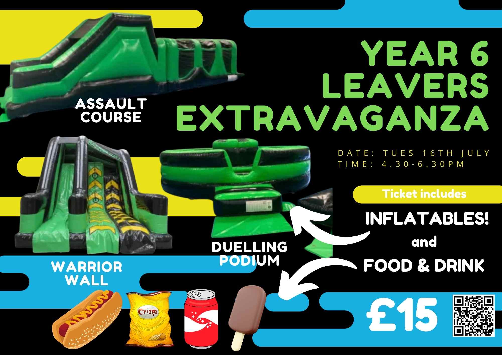 Year 6 Leavers Extravaganza 2024 ticket (Vegetarian)