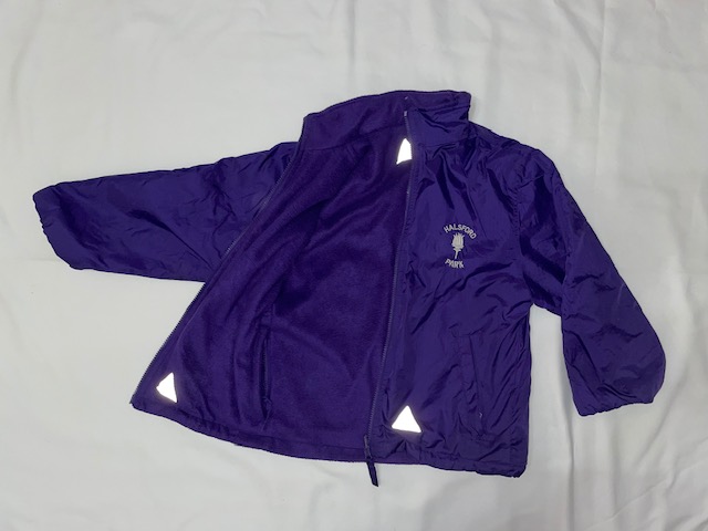 Reversible Waterproof Fleece/Jacket Old Logo Age 7-8