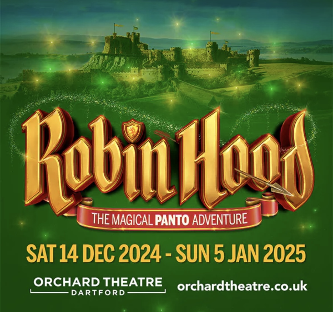 Robin Hood - Saturday 4th January 2025 at 5.00pm