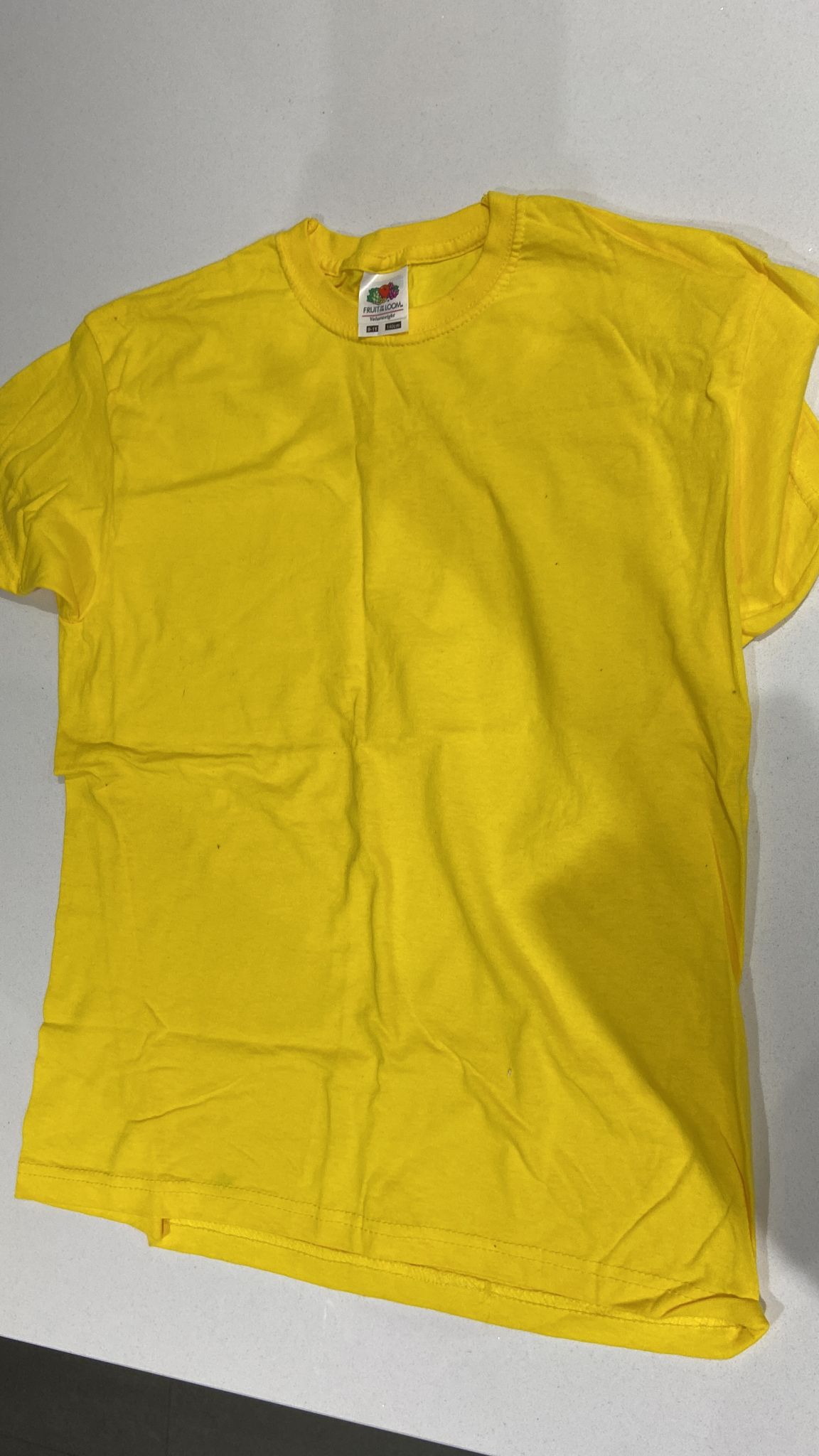 Yellow T-shirt (Epping) 9-11 yrs BRAND NEW