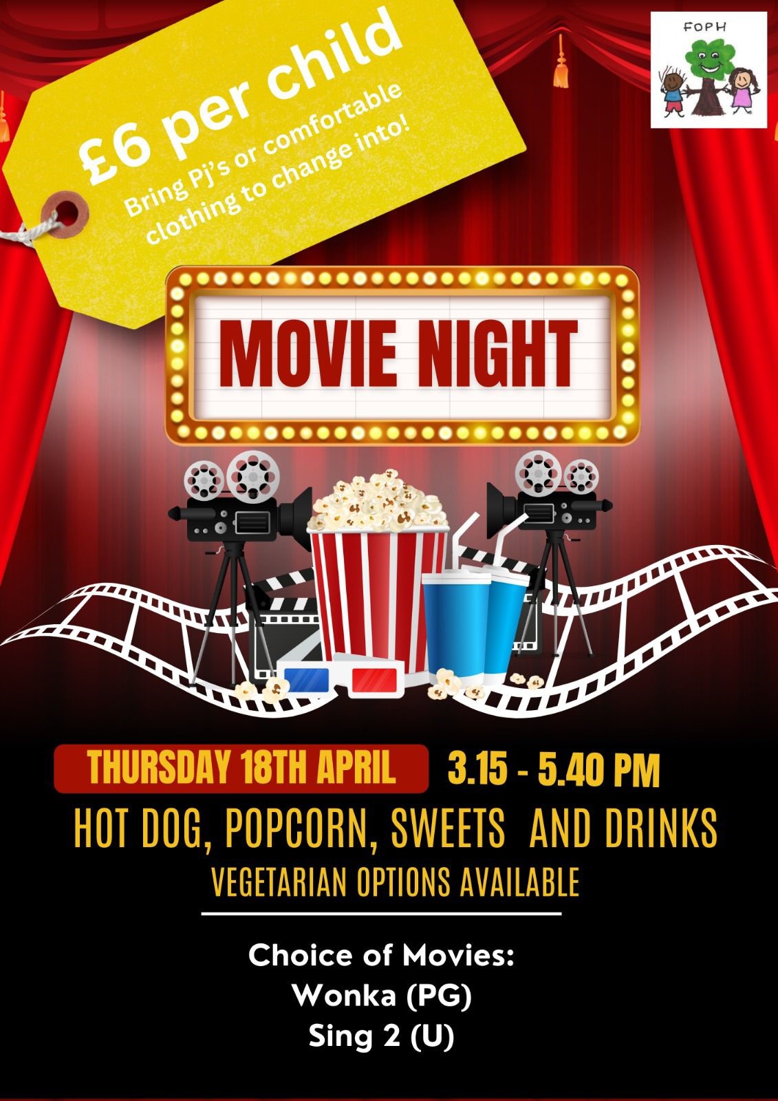 Movie Night Thursday 18th April