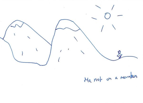 Auction Lot 17: Me not on a Mountain