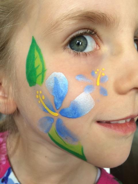 Face painting for a party