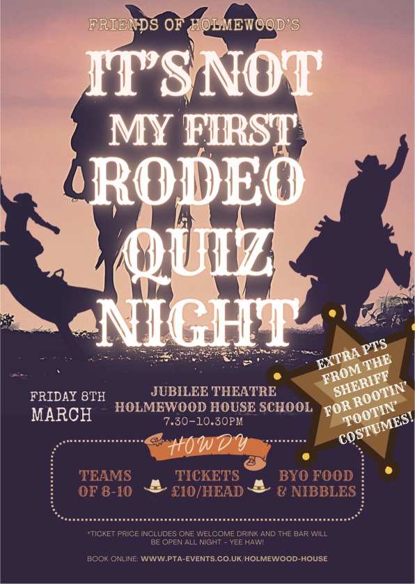 It's Not My First Rodeo Quiz Night