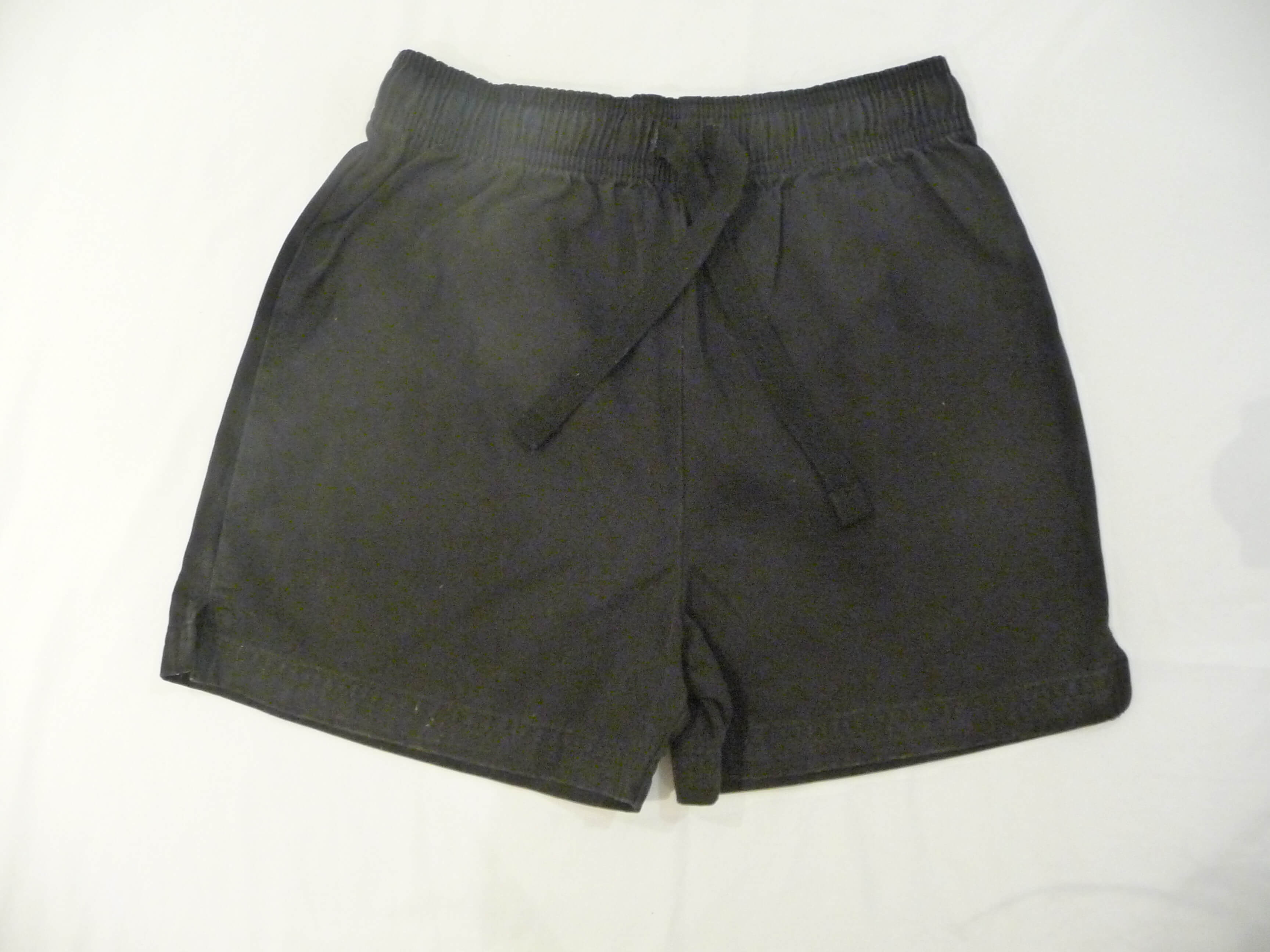 Boys' Black PE Shorts - AGE 9-10
