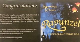 The Point Mountbatten Players - Family ticket to Rapunzel 