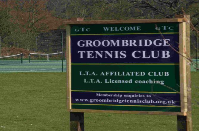 Annual family membership at Groombridge tennis club