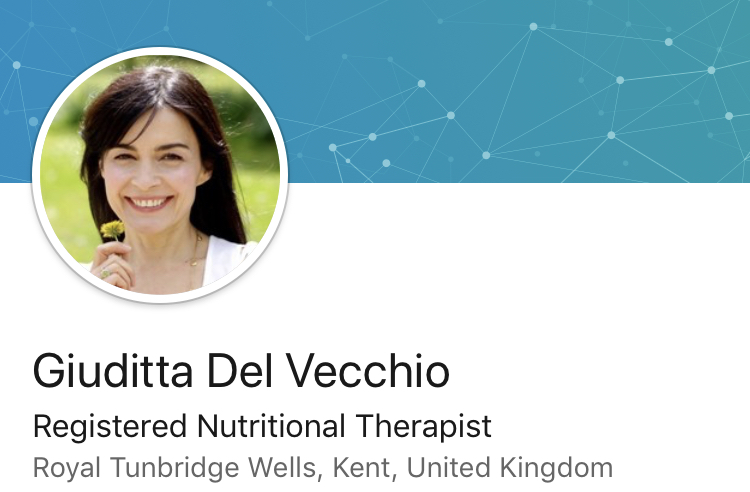 Nutritionalist consultation with Giuditta Del Vecchio 