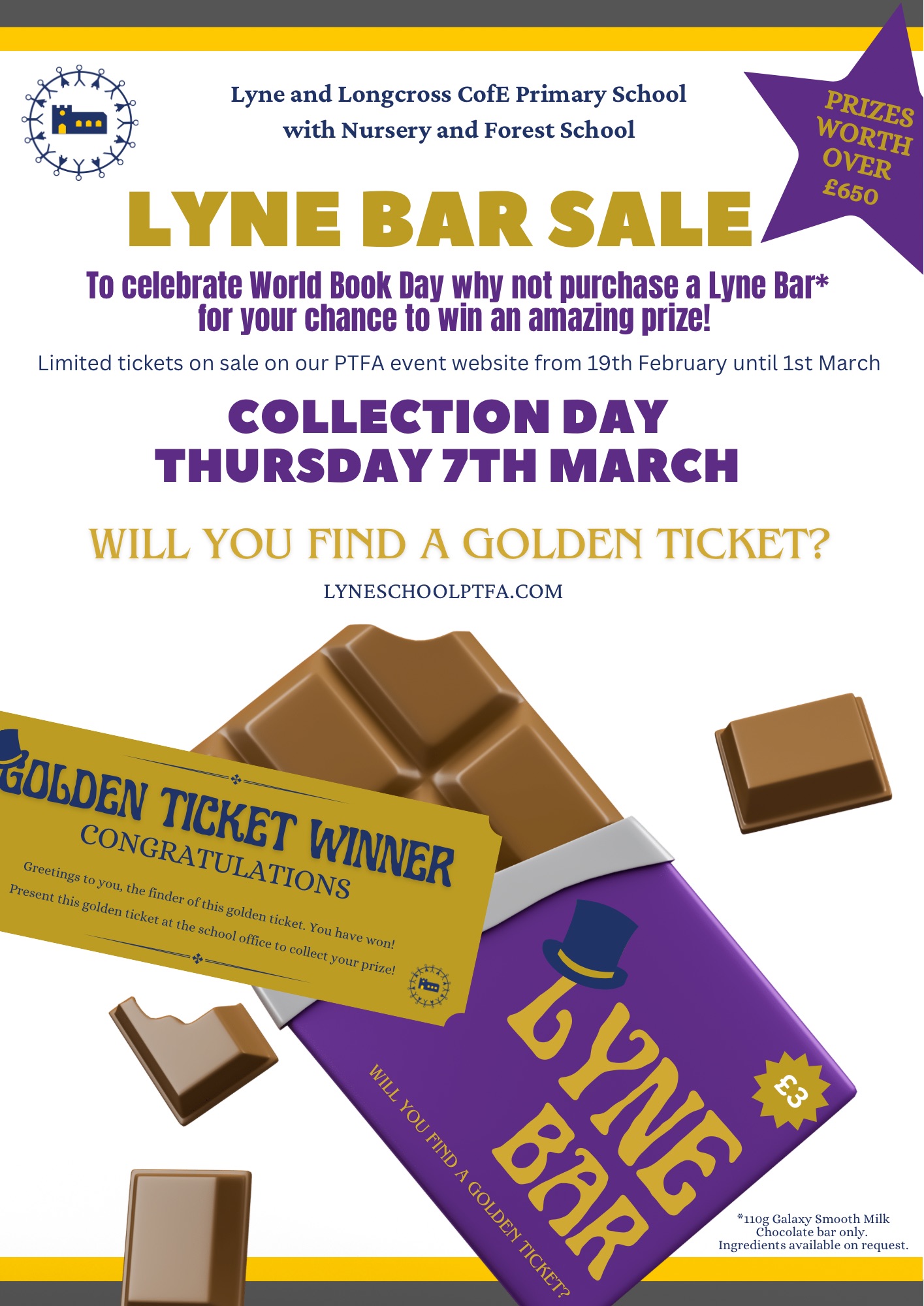 Lyne Bar Sale (Dairy Only)
