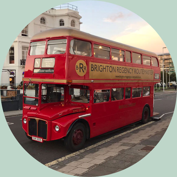 Afternoon Tea on a Routemaster around Brighton for 4 