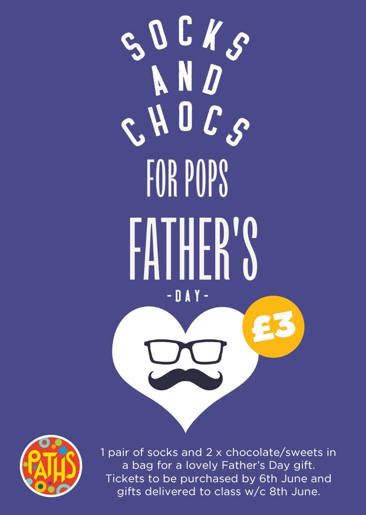Fathers Day - socks and chocs for Pops