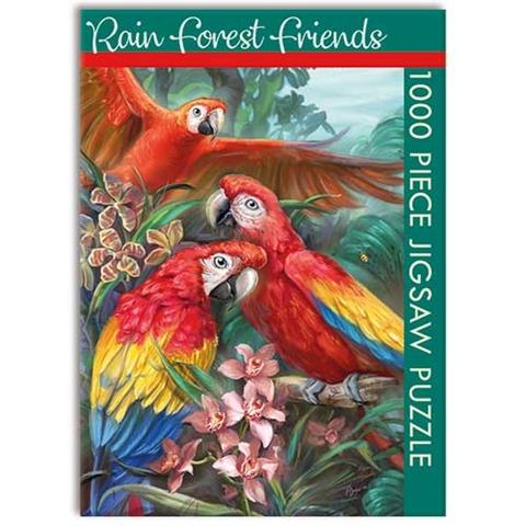 1000 piece Jigsaw Puzzle &#8211; Rainforest Friends 