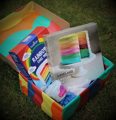 Rainbow Layer Cake - Sponsored by Lakeland, Ipswich