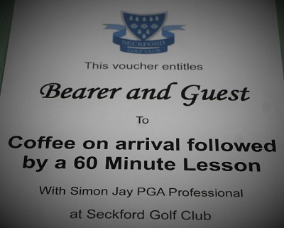Tee Time - Sponsored by Seckford Golf Club