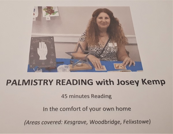 Palmistry Reading (Josey Kemp, Palm Reader)