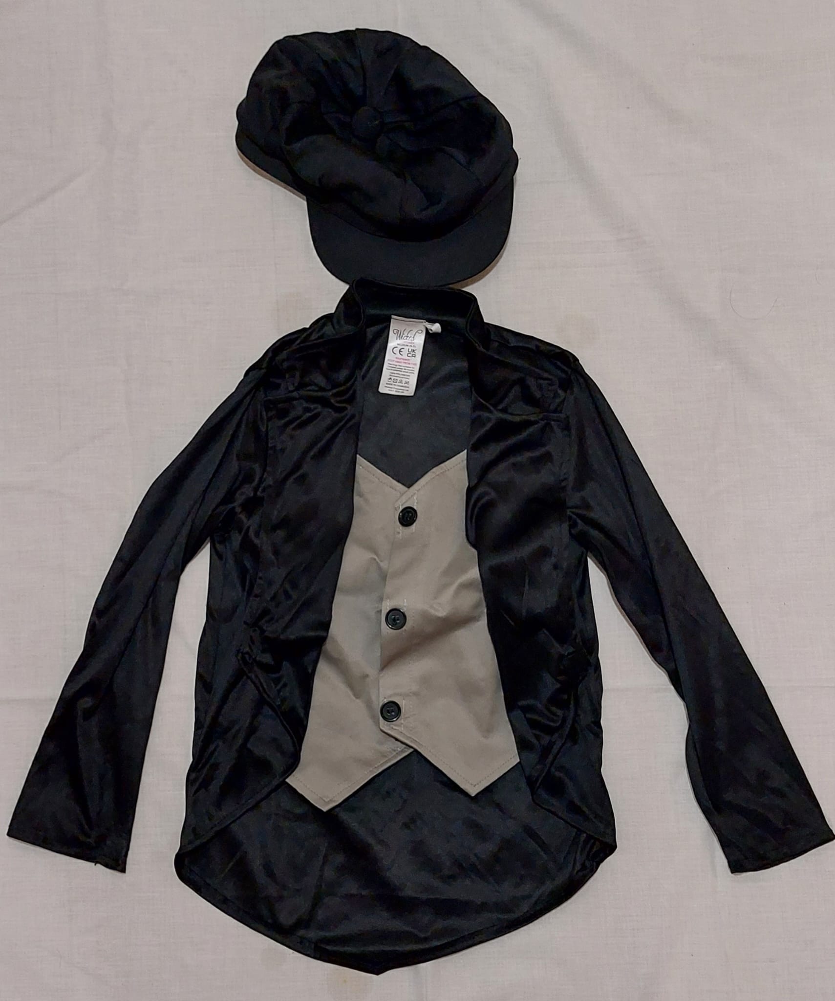 Boys Gentleman Waistcoat, Tailcoat & Hat Set
