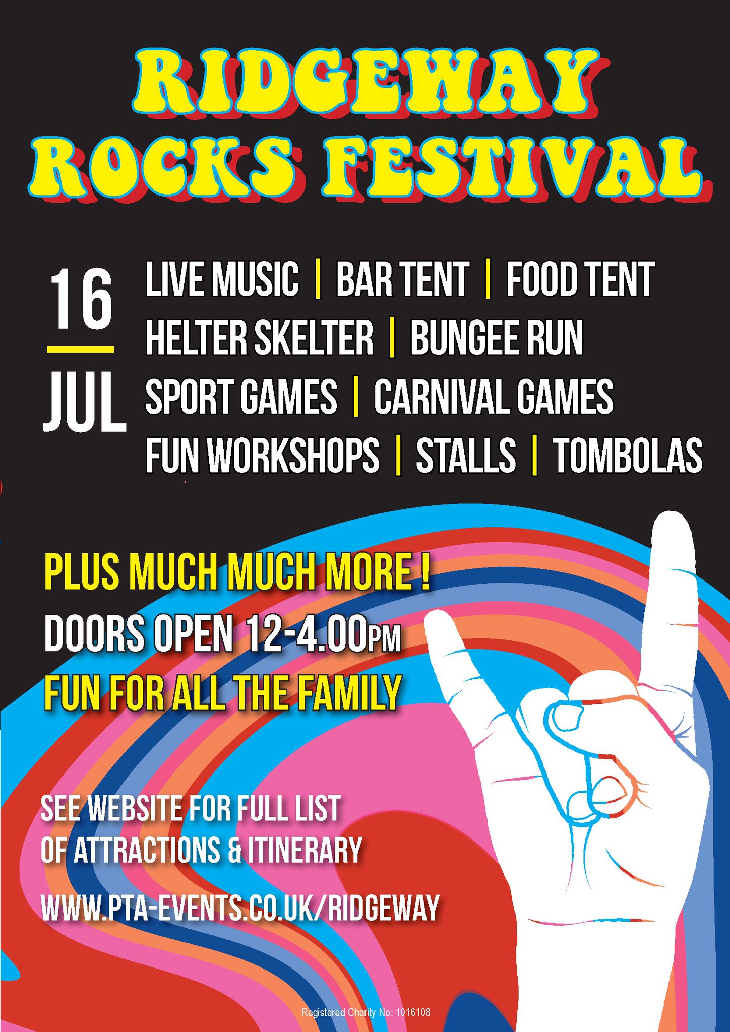 Entry per person - Ridgeway Rocks Summer Festival 2022