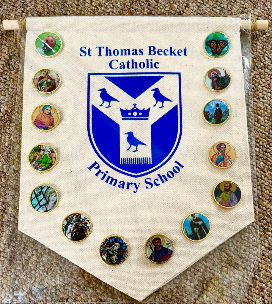 St Thomas Becket Pennant - not including badges