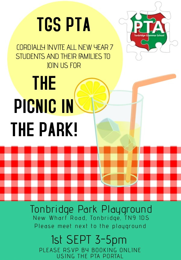 INCOMING YEAR 7 PICNIC IN THE PARK