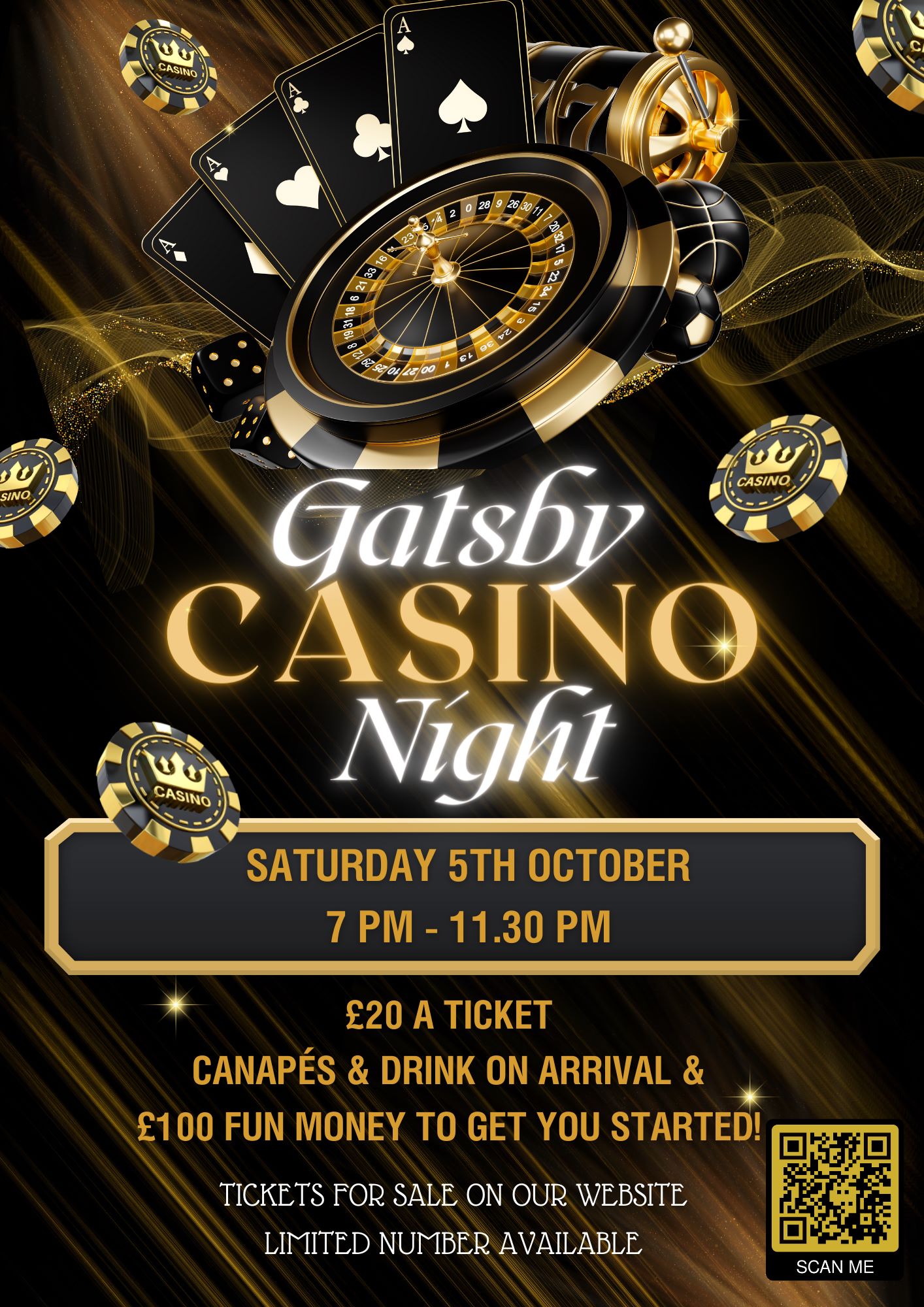 Gatsby Casino Night
