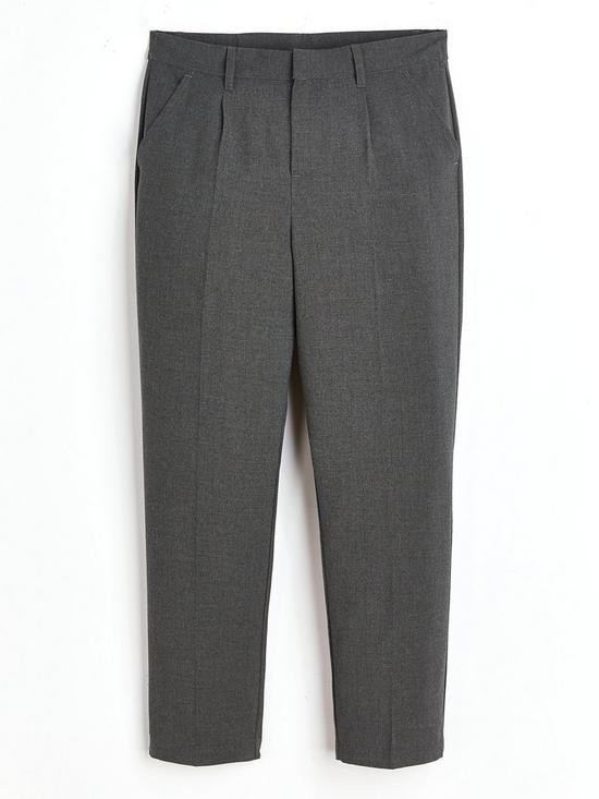 BOYS' GREY TROUSERS - AGE 12-13 YEARS 